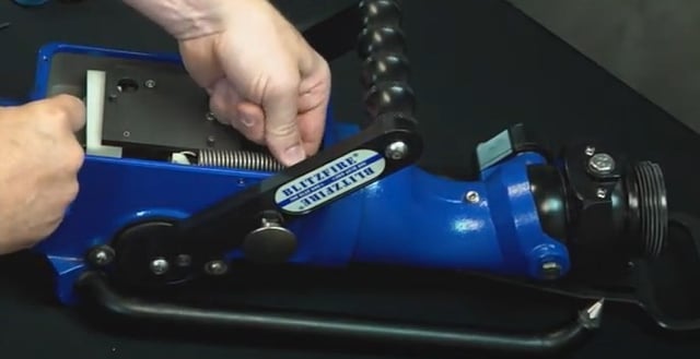 blitzfire extension spring removal